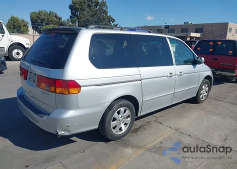 2003 Honda Odyssey Ex-L z USA, uszkodzony, nr VIN 5FNRL18053B140382